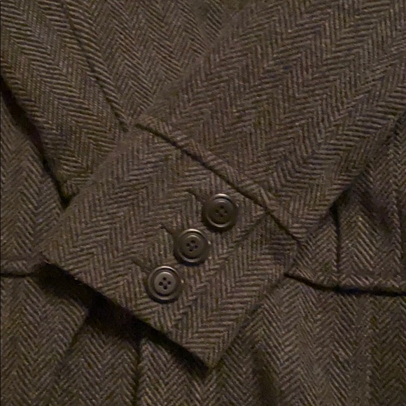 Wool Blend Winter Trench Cot - Picture 7 of 8